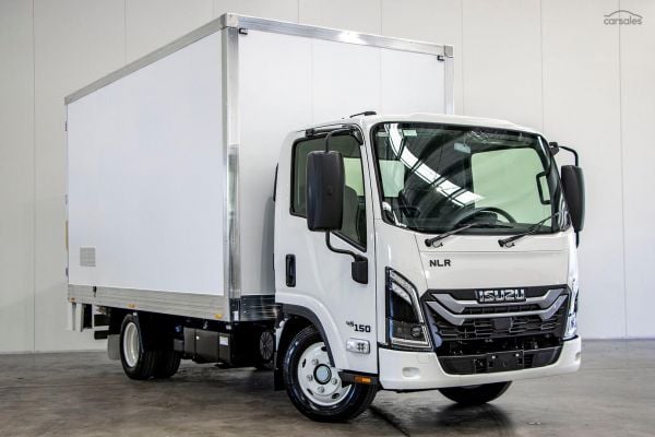 2026 Isuzu N Series NLR 45-150 DT D34 Refurb Van with Tail tuckaway tail lift image