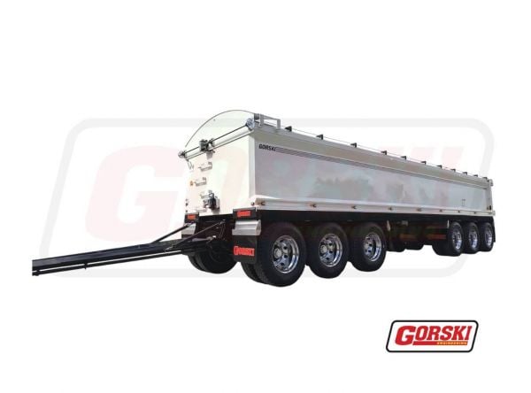 Gorski 6 Axle Dog Tipping Trailer Hardox New - QT-DT6 image