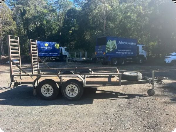 2017 Techniweld Tandem Axle Plant Trailer image