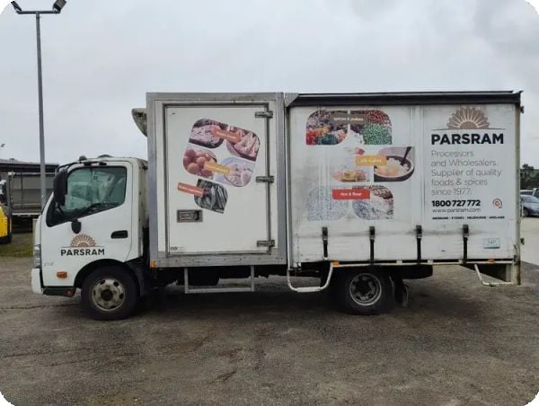 2014 Hino 300 716 4x2 Curtainsider image
