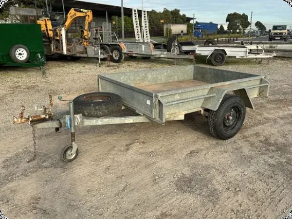 2010 Galvanised Box Trailer (Council Asset) image