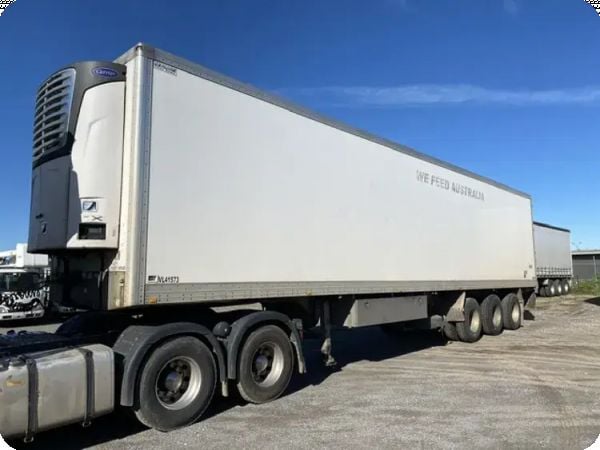 2019 Genuine Triaxle Semi Tri-Axle Refrigerated Pantech Trailer image