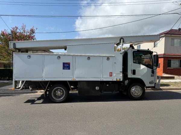 2015 Isuzu NQR 450 Truck fitted with loading compartments image