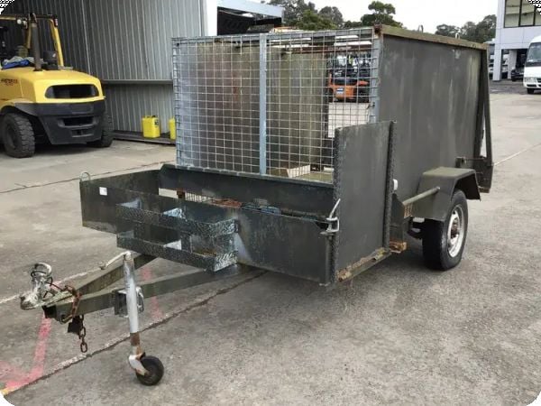 Single Axle Box Trailer image