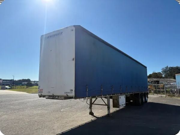 2007 Krueger ST338 Curtainsider B Trailer image