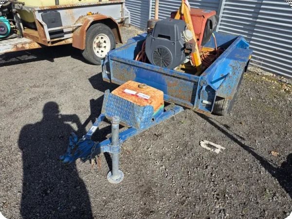 Single Axle Box Trailer Fitted With Lincoln Electrics Arc Welder - MOUNT GAMBIER SA image