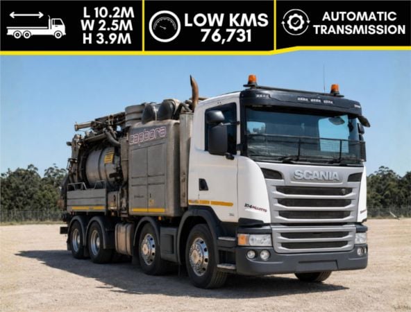 2014 SCANIA G Series Vacuum Truck 480 image