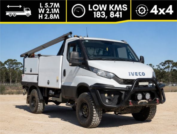 2017 IVECO Daily Crane Truck image