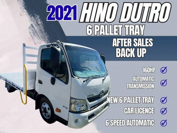 2021 Hino 300 SERIES 616 Tray image