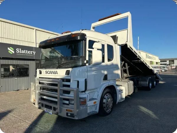2001 Scania P310 6x2 Tilt Tray (Manual) (26.1T GVM) image