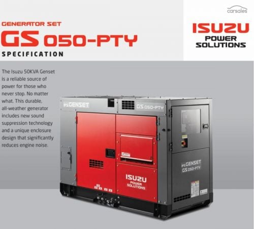 Isuzu Power Solutions  GS050-PTY image