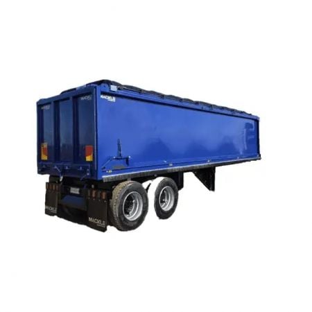 NEW 2 AXLE SEMI MACKLE HARDOX TIPPER BODY AND ELECTRIC TARP (Pick up or Shipped) image