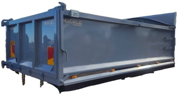 NEW MACKLE HEAVY RIGID TIPPER BODY AND ELECTRIC TARP (6 WHEELER) image