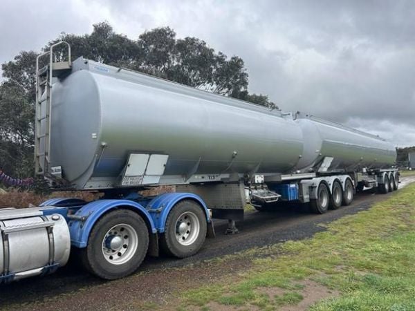 2012 TIEMAN 25 MT B DOUBLE FUEL TANKER image