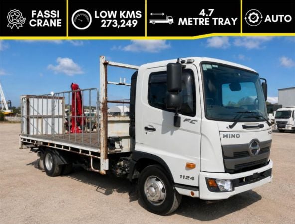 2019 Hino 500 Series Cab Chassis FC1124 Auto image