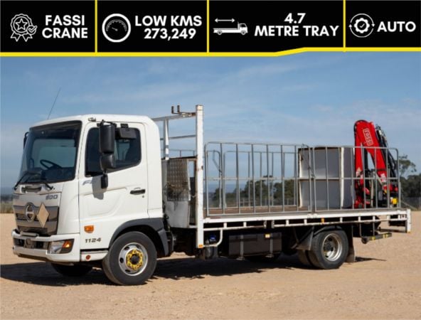 2019 Hino 500 Series Cab Chassis FC1124 Auto image