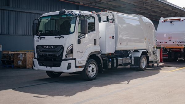 2026 Isuzu FRR 110-240 Waste disposal Rear Loader Truck image