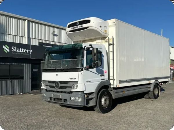 2012 Mercedes-Benz Atego 1524 4x2 Refrigerated Pantech (Auto) (16T GVM) image