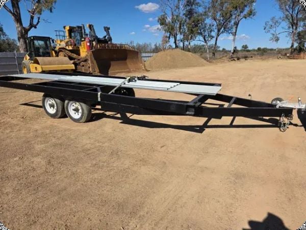 Dual Axle Flat Top Trailer (Incomplete) image