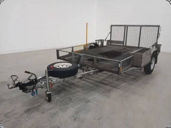 2020 BTL Mower Single Axle Box Trailer (Ex Lease) image