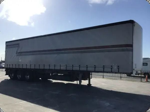 2012 Maxitrans ST3 Triaxle Curtainsider Trailer. image