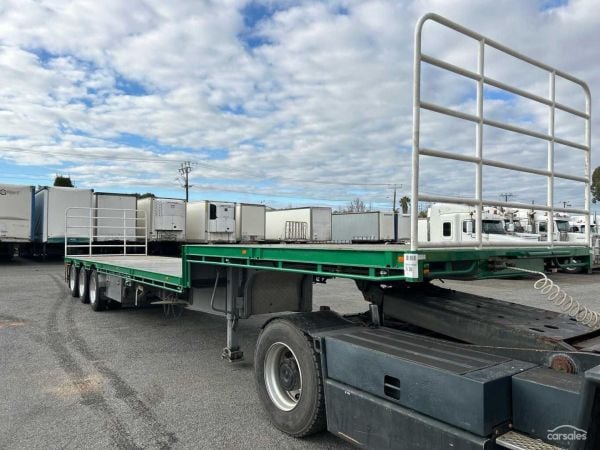 2023 Jamieson Tri-Axle Semi Trailer Tri Axle Drop Deck Trailer image