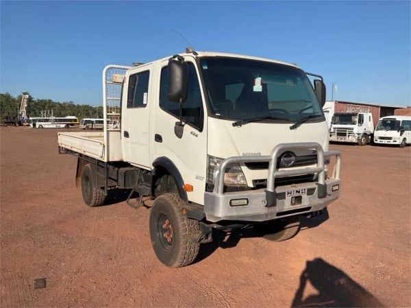 2019 Hino 300 Series Dual Cab Tray Top 817 image