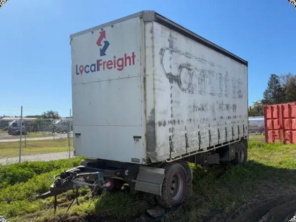 2004 Vawdrey Dual Axle Curtainsider Dog Trailer image