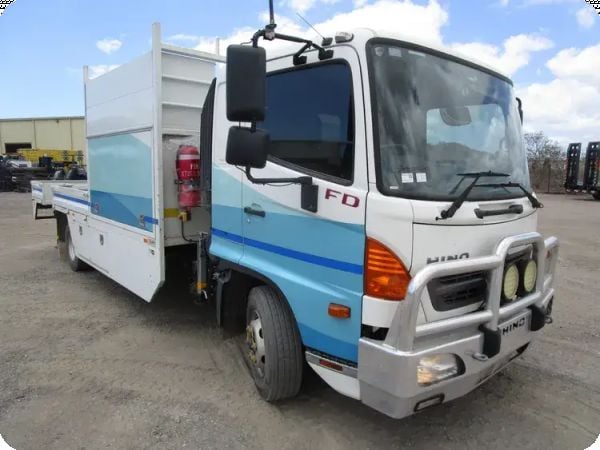 2016 HINO FD 2 4x2 Crane Truck (EX FLEET) image