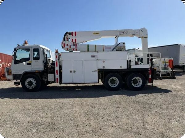 2003 Isuzu FVZ F3 6x4 Cherry Picker Truck image
