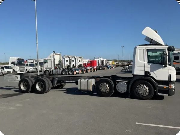 2009 Scania P380 8x2 Cab Chassis image