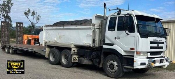 2007 UD Tipper, 2017 FWR Tag, 2022 Kobelco SK55, E.M.U.S TS978 image