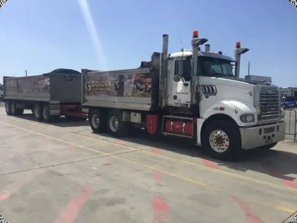 2018 Mack Trident 6x4 Tipper and Dog image