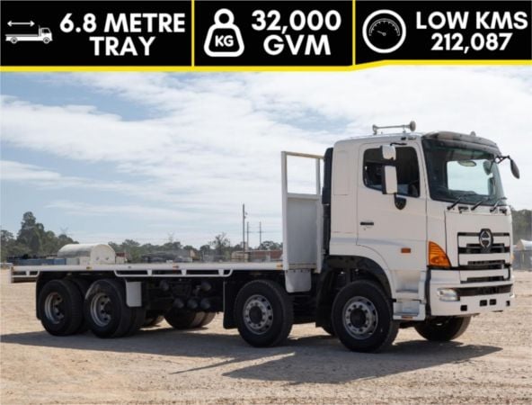 2011 Hino 700 Series Cab Chassis FY3248 image