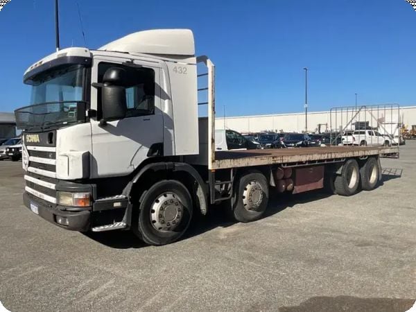 1998 SCANIA P94 8x4 Tray Truck image