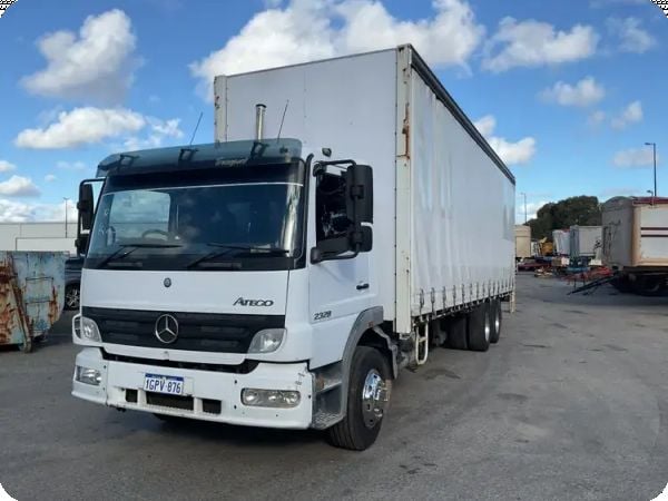 2007 Mercedes Benz Atego 6x2 Curtainsider image