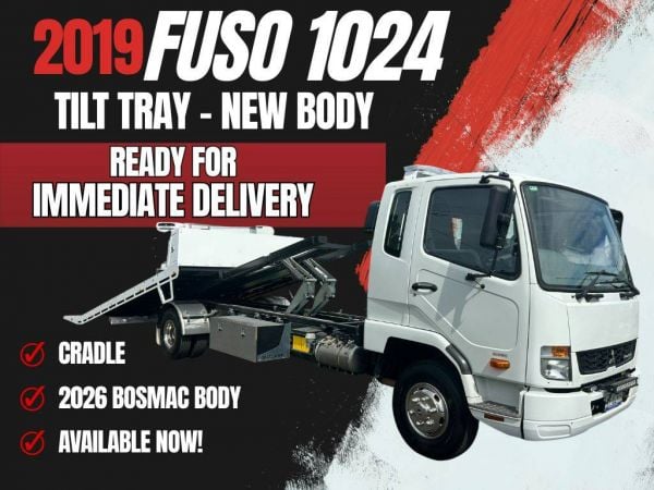 2019 Fuso 1024 Tilt Tray - New Body image