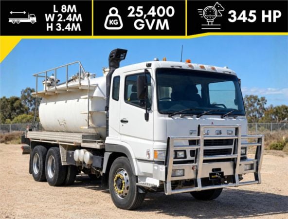 2005 Mitsubishi FV 6X4 Cab Chassis FV51JK image
