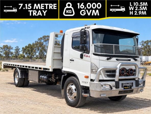 2010 Hino 500 Series Cab Chassis GH1727 9 image