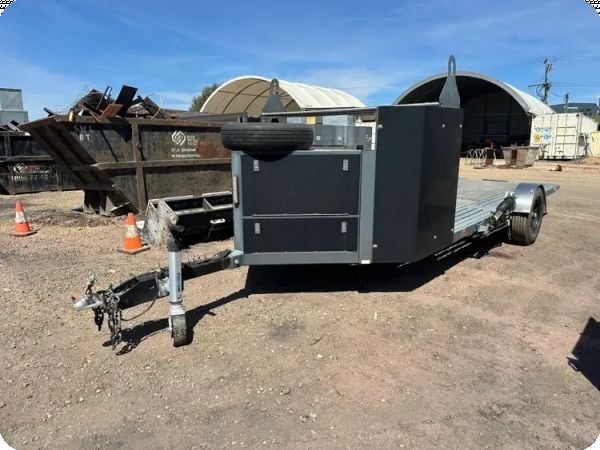 2017 Nevco Ezy Approach Single Axle Plant Trailer image