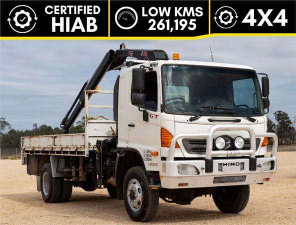 2010 Hino 500 Series Crane Truck GT1322 image