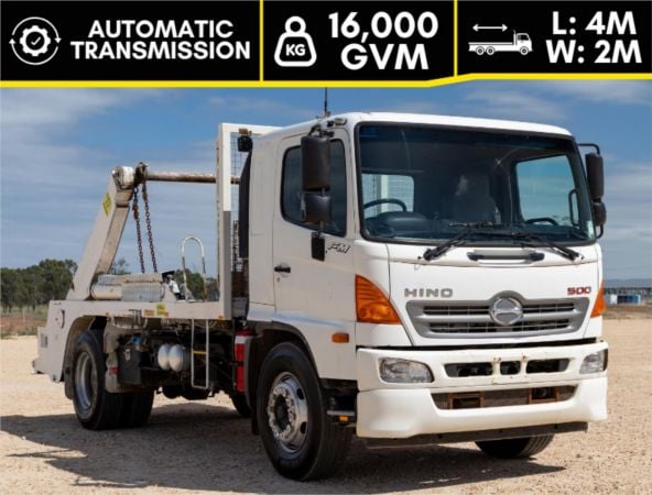 2012 Hino 500 Series Cab Chassis GH1728 Auto image