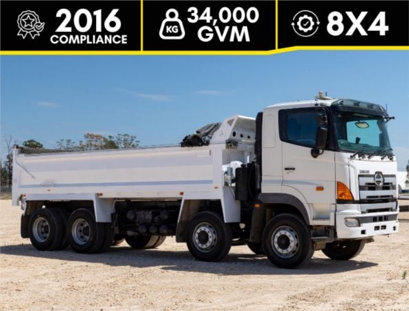 2008 Hino 700 Series Tipper image