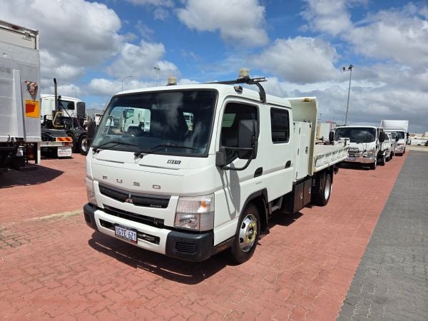 2018 Fuso Canter 815 Wide Tipper Crew Cab AUTO 2 Way Tipper image