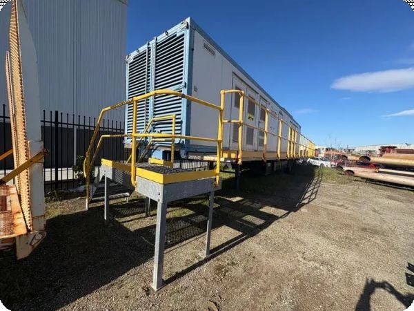 Enclosed Generator Trailer Mounted image