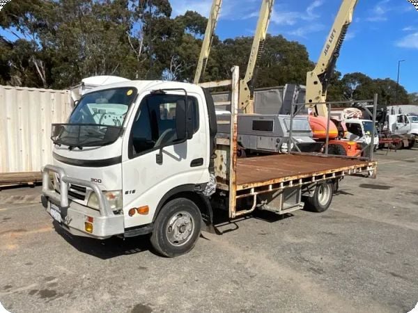 2010 HINO 300 4x2 Tray Truck image