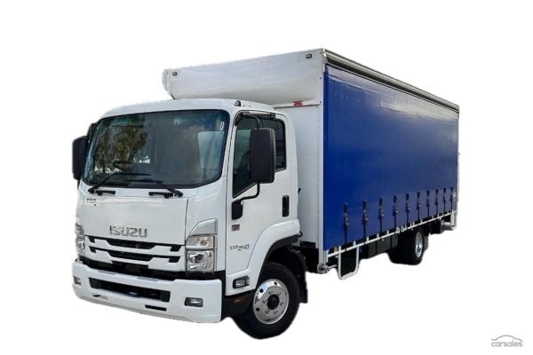 2026 Isuzu F Series FRR 110-240 AM R52 Freightpack 10 Pallet Curtain Sider image