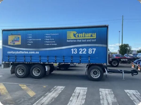 2019 John Shepard A3DOG-235T Dual Axle Dog Curtainsider image