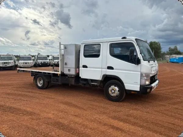 2011 Mitsubishi Canter 7/800 FE 4x2 Tray Truck image