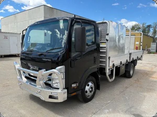 2023 Isuzu NPR TRADEPACK 4x2 Tray Truck image